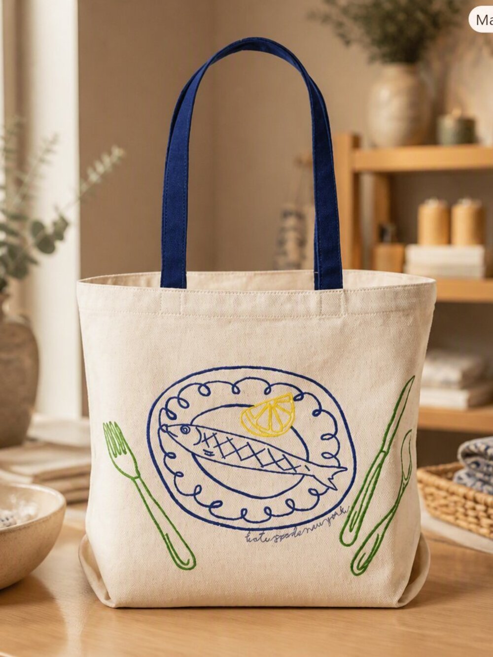 Kate Spade x Target Canvas Tote NWT